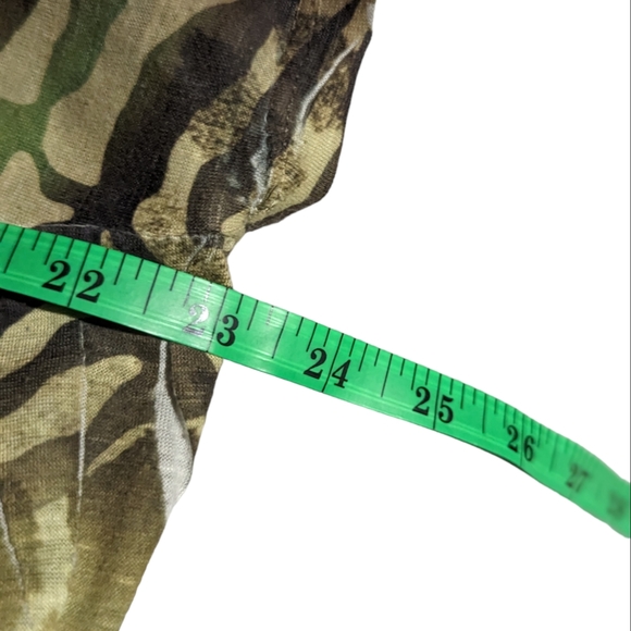 APT.9 Embroidered Peasant Top Ties at Front Lace at Back Flowy Green Hues 1X - Picture 12 of 16